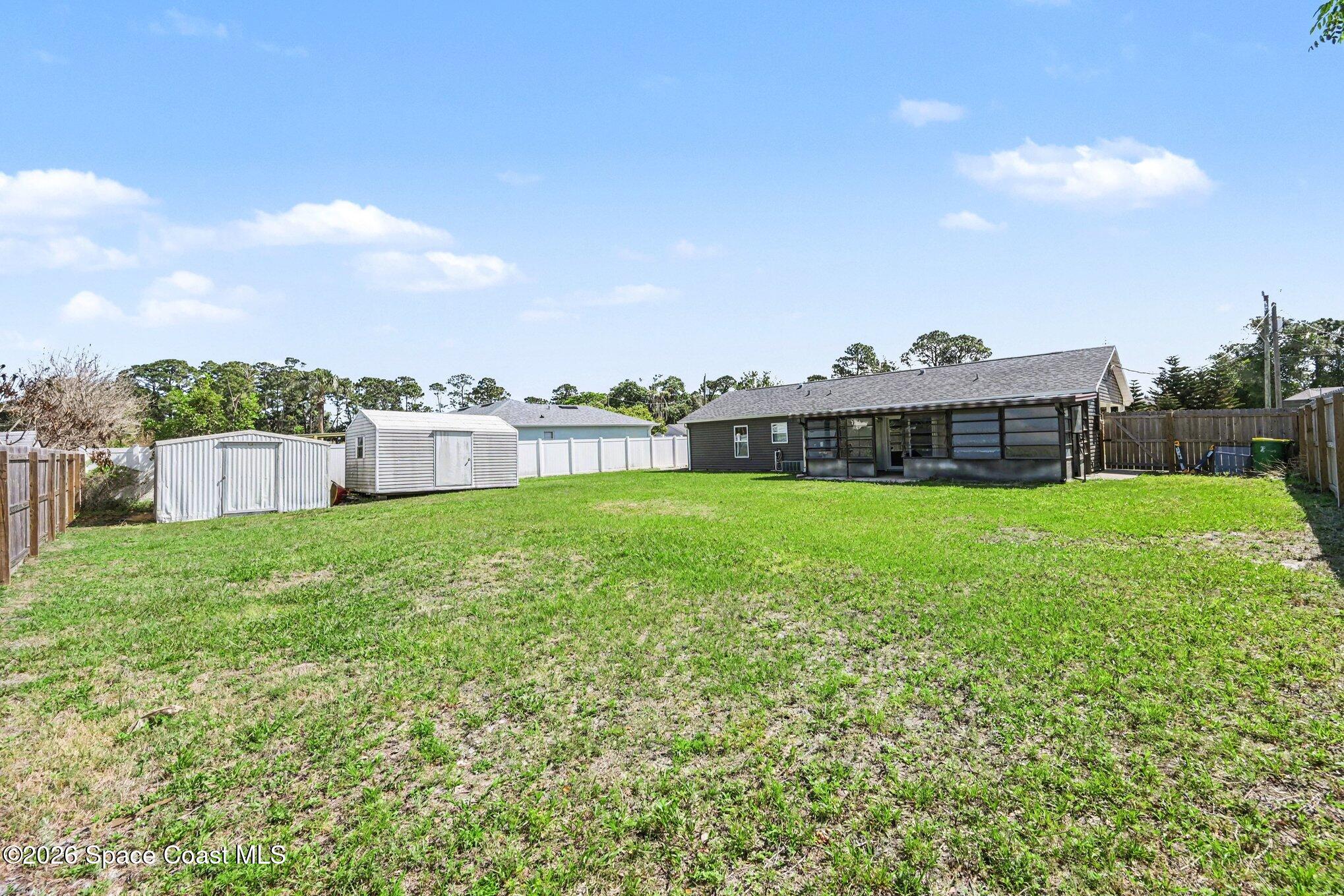 6860 Cecil Road Cocoa, FL 32927 - Photo 23 of 40 Fenced Yard