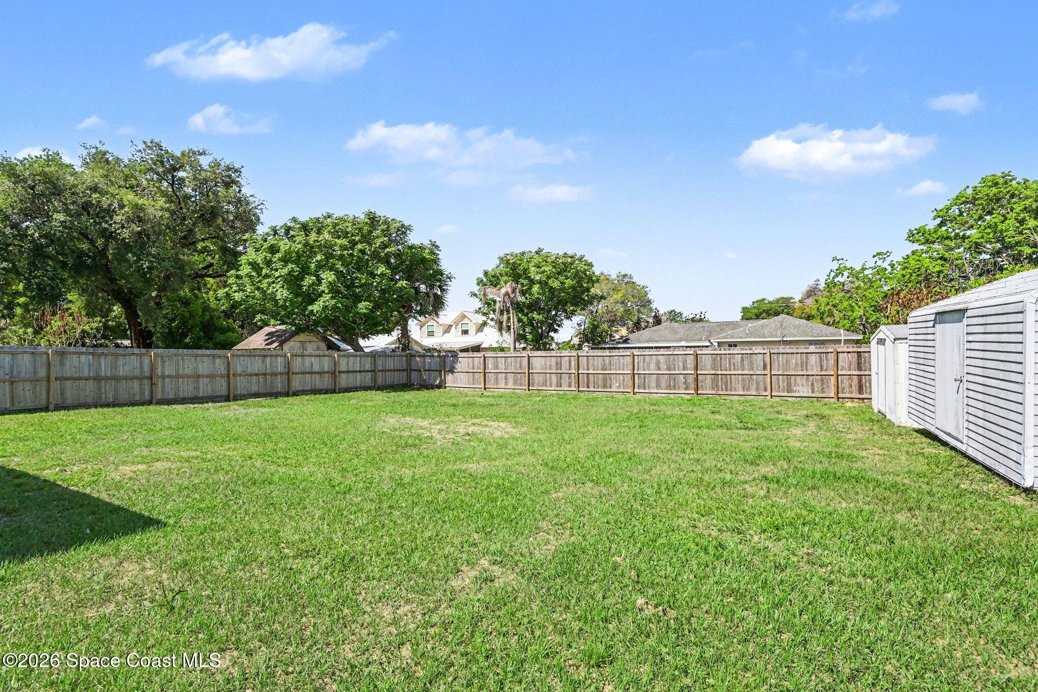6860 Cecil Road Cocoa, FL 32927 - Photo 24 of 40 Fenced Yard