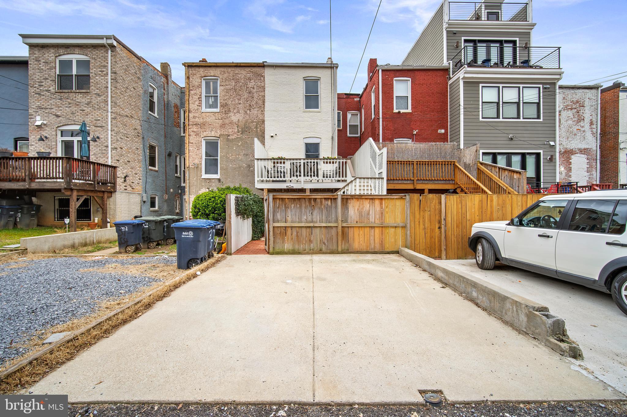 39 S Street Northwest Washington, DC 20001 - Photo 39 of 54 Two Car Off Street Parking Pad