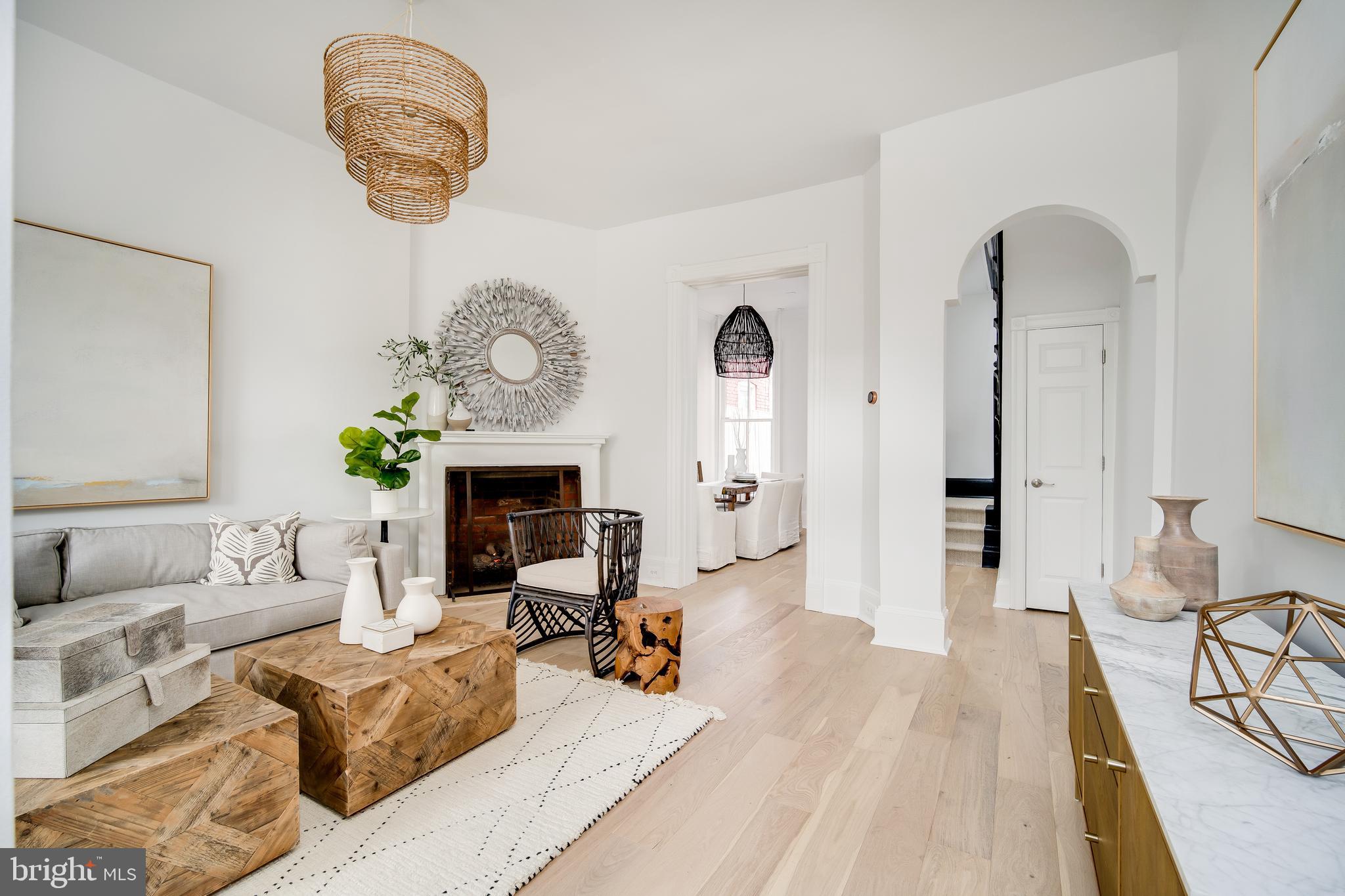 39 S Street Northwest Washington, DC 20001 - Photo 4 of 54 High Ceilings & 6.5" White Oak Floors