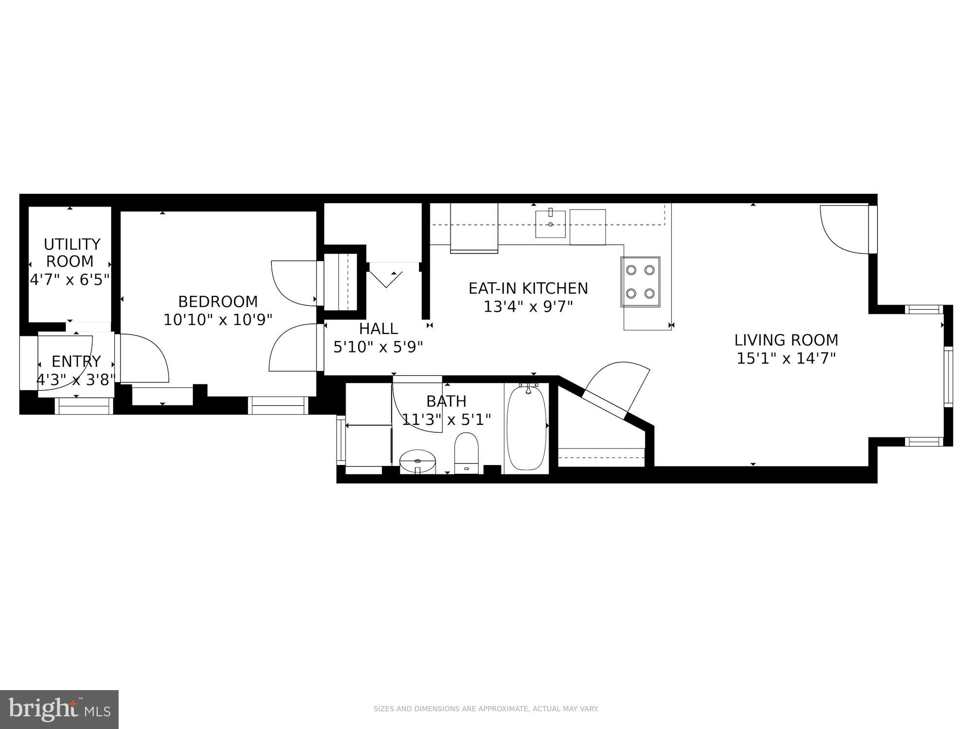 39 S Street Northwest Washington, DC 20001 - Photo 54 of 54 Lower Unit Floor Plan