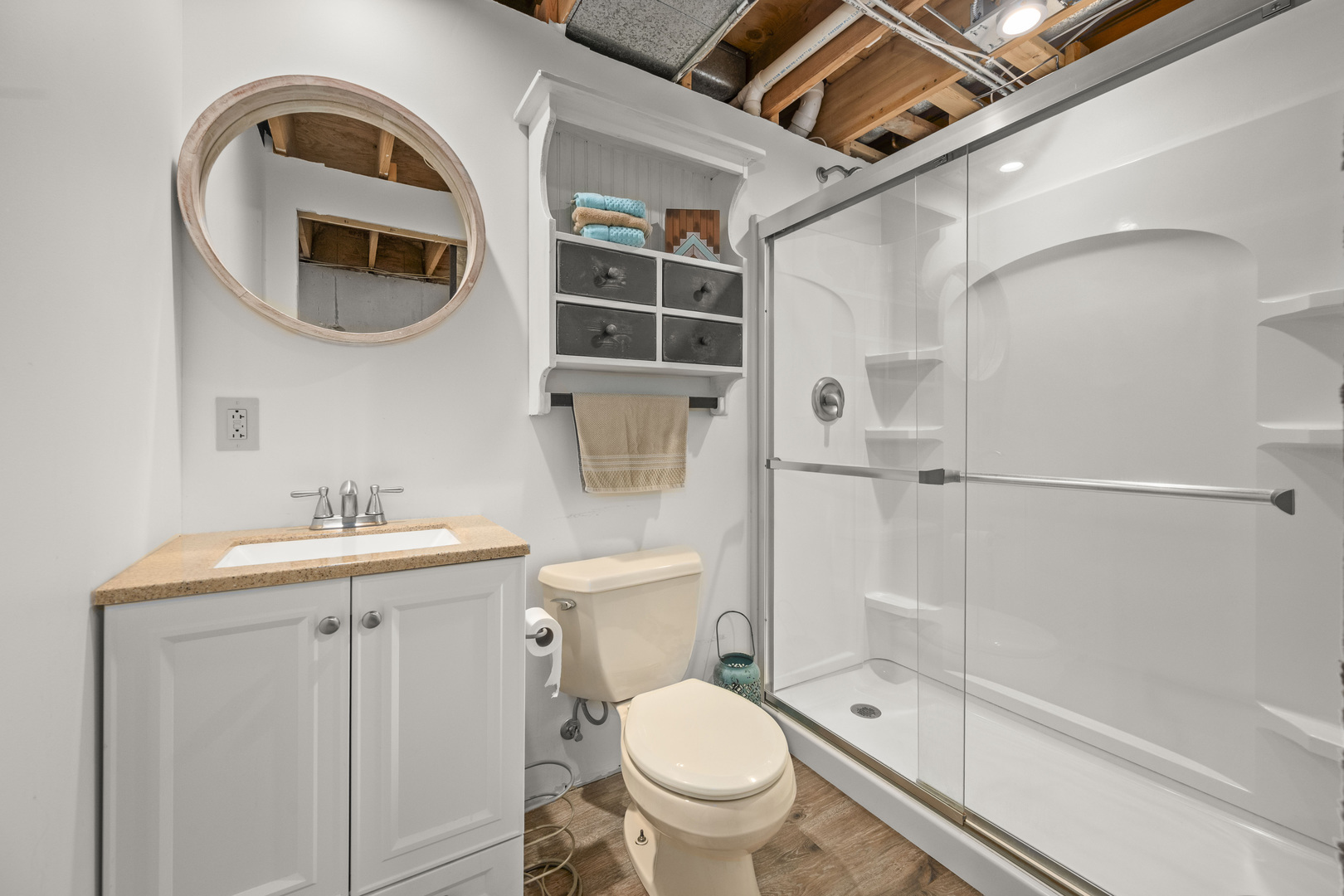 932 Foxpointe Drive Sycamore, IL 60178 - Photo 43 of 52 a bathroom with a sink a toilet and shower