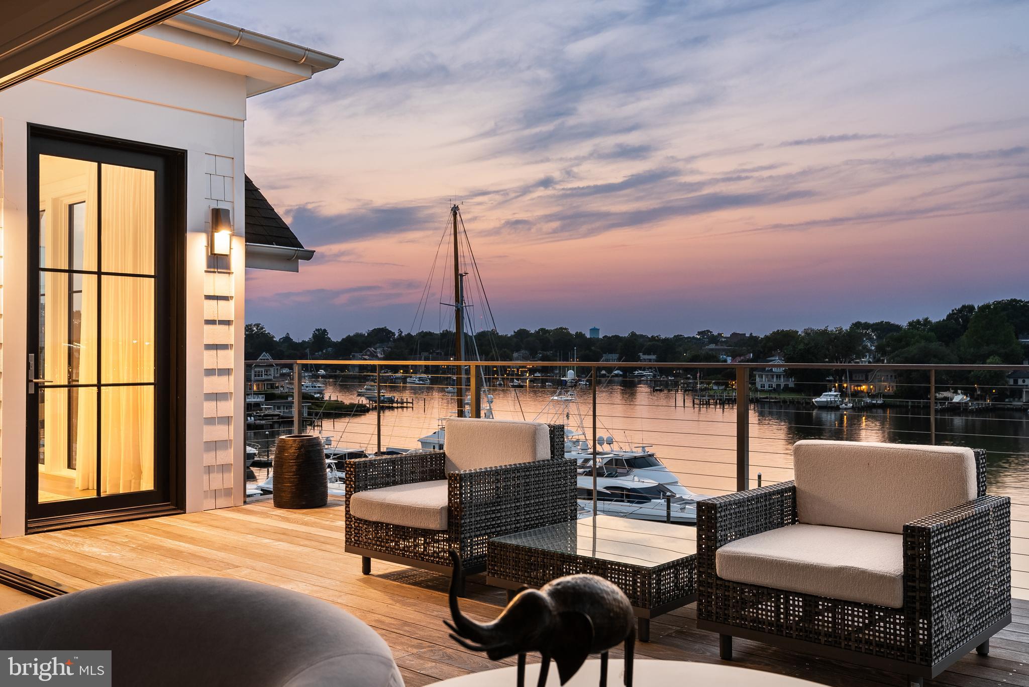 287 State Street, Unit 3 Annapolis, MD 21403 - Photo 19 of 43 a lake view with patio