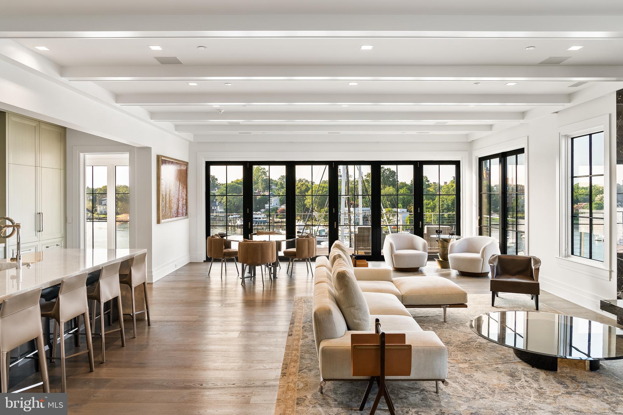 287 State Street, Unit 3 Annapolis, MD 21403 - Photo 43 of 43 a living room with furniture and a large window
