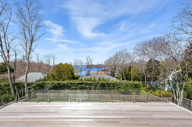 a view of a yard and entertaining space