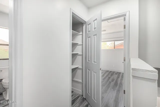 a view of front door