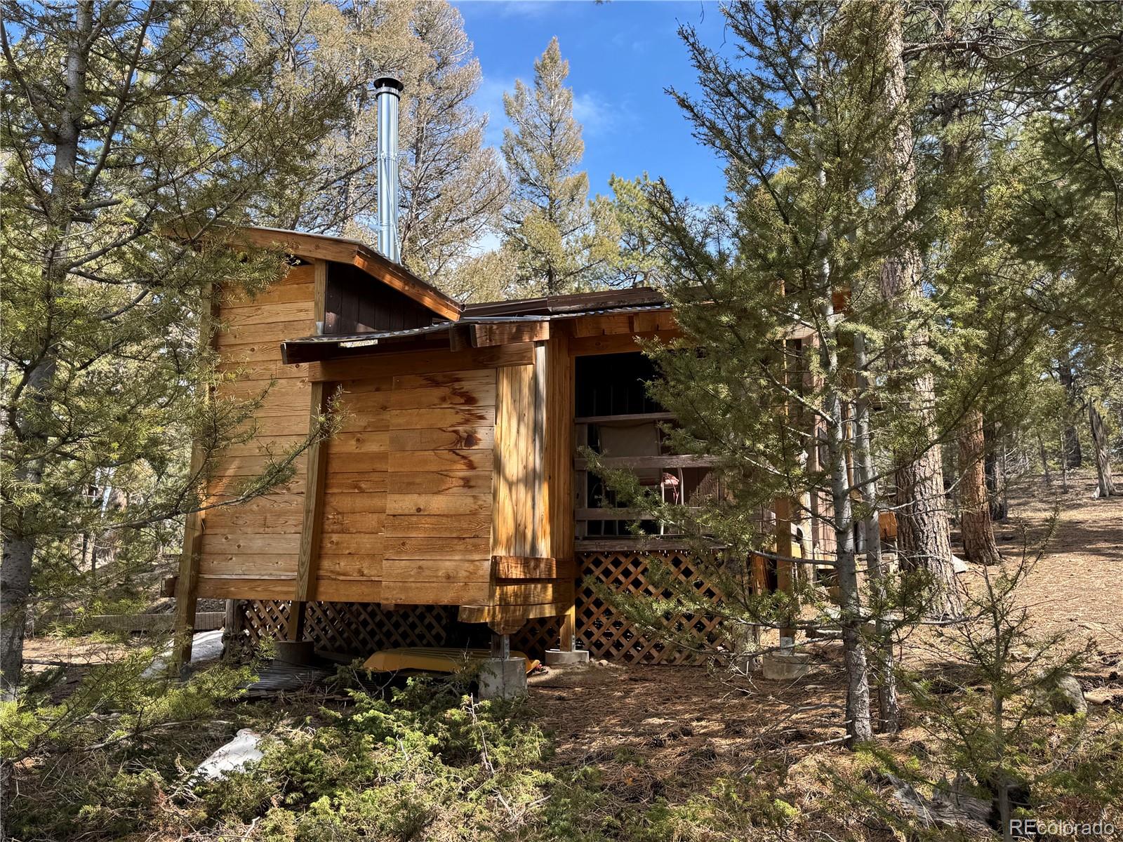 1666 Singletree Road Hartsel, CO 80449 - Photo 1 of 37 a front view of a house with a yard