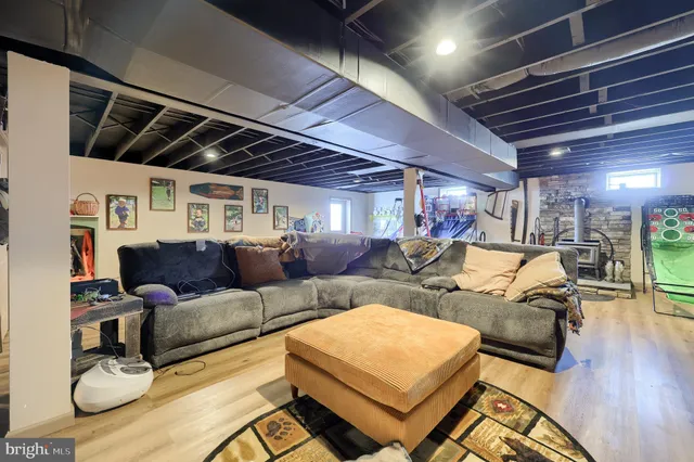 a view of storage and utility room