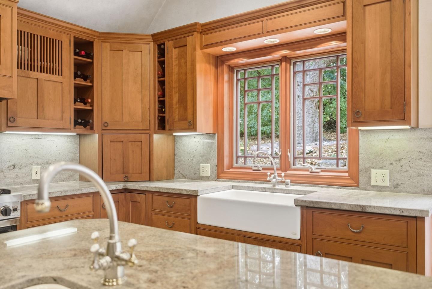 23423 Toyonita Road Los Altos Hills, CA 94024 - Photo 12 of 59 a kitchen with a sink and a window
