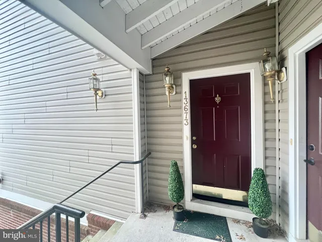 a view of front door of a house