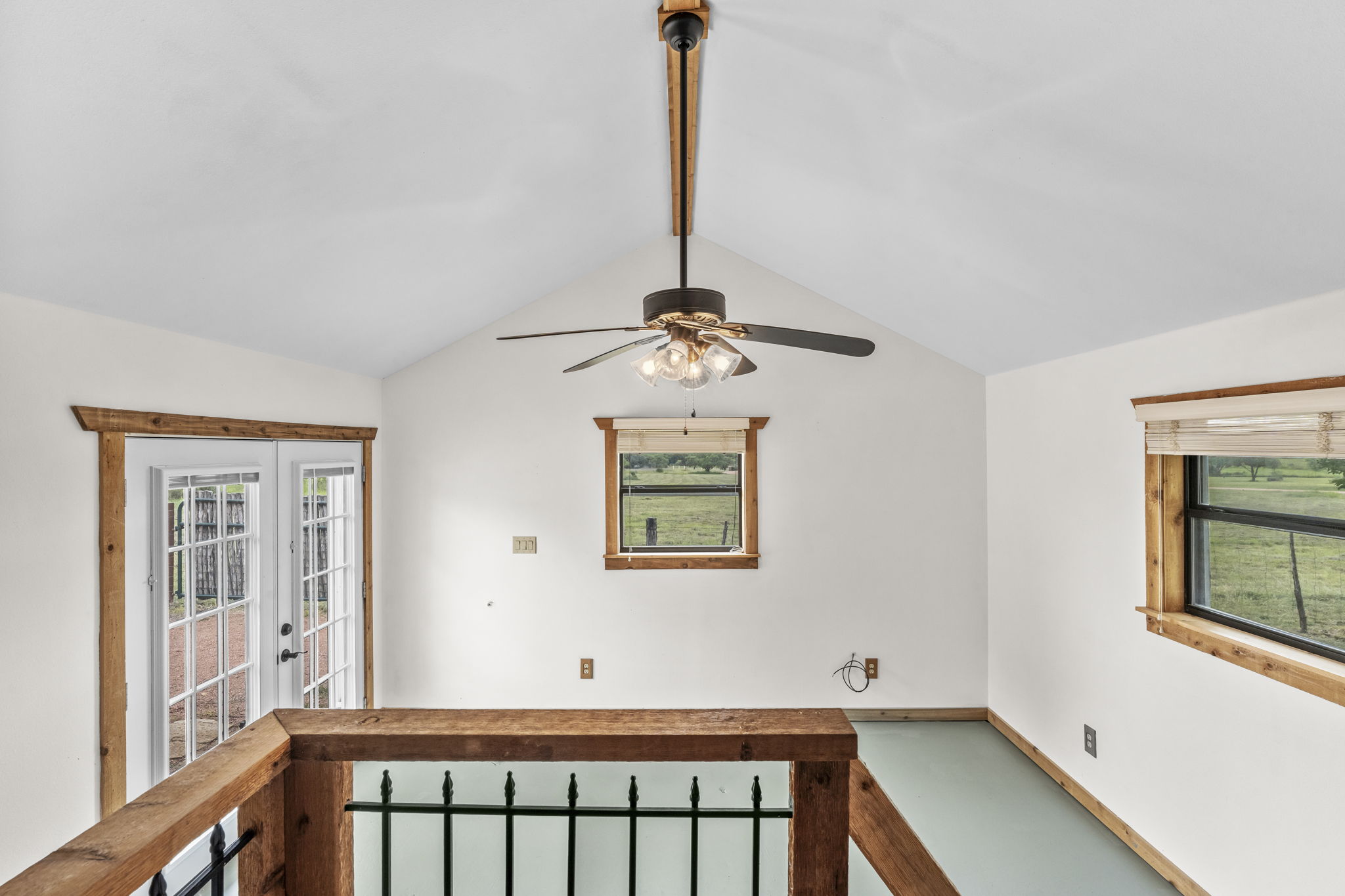 225 Ischar Lane Mason, TX 76856 - Photo 24 of 37 a view of a hallway with windows