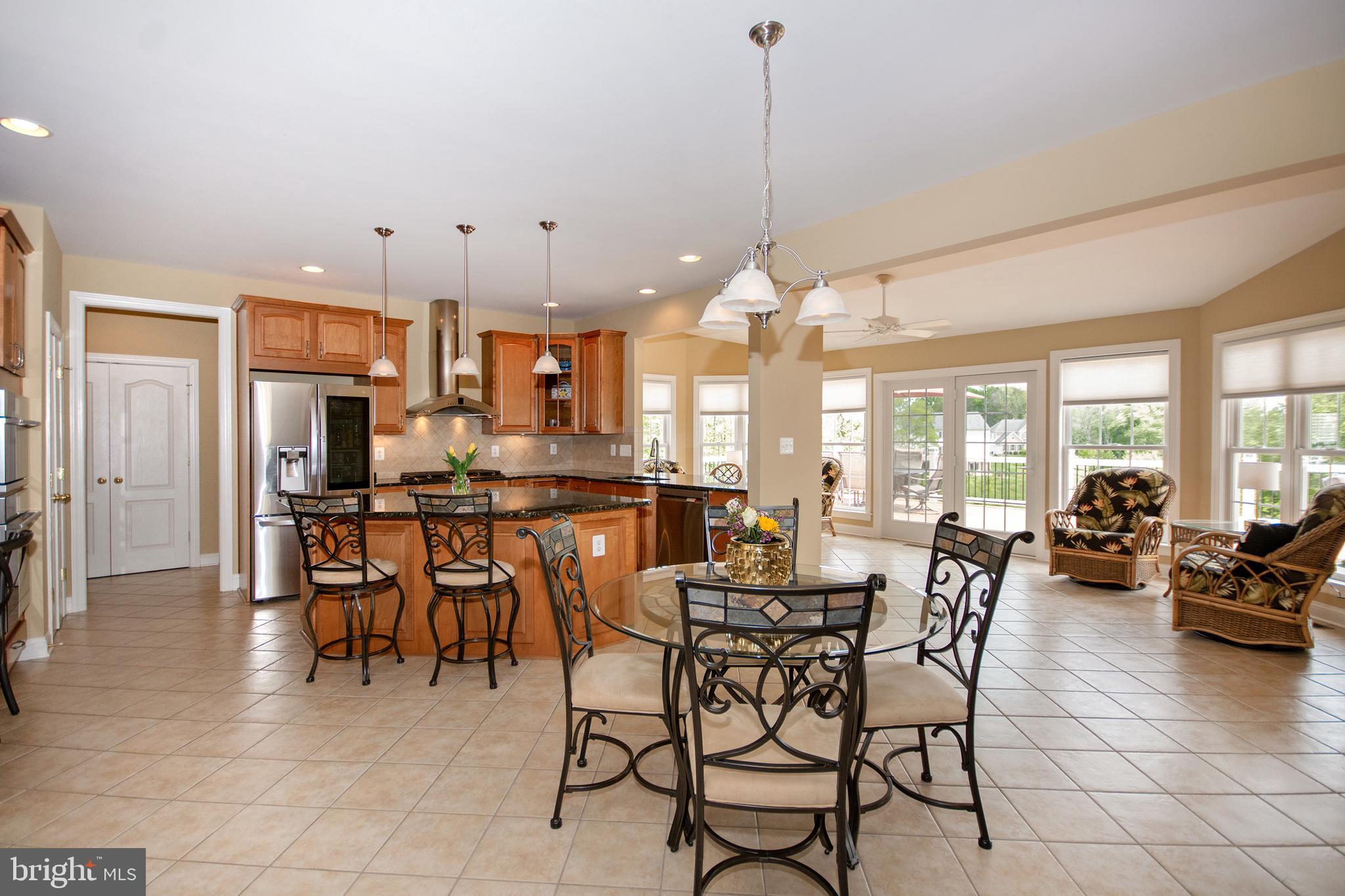 1412 Martin Meadows Drive Fallston, MD 21047 - Photo 12 of 41 View from family room into spacious kitchen