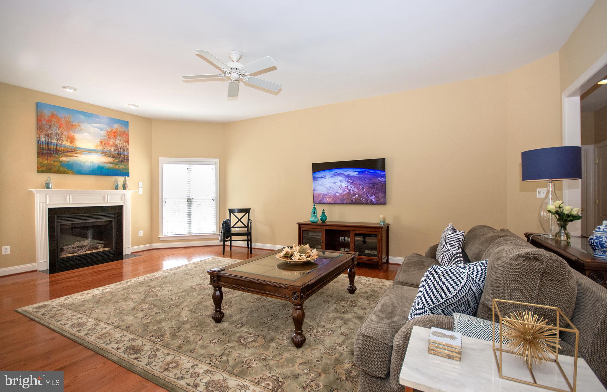 1412 Martin Meadows Drive Fallston, MD 21047 - Photo 17 of 41 Family room with propane fireplace
