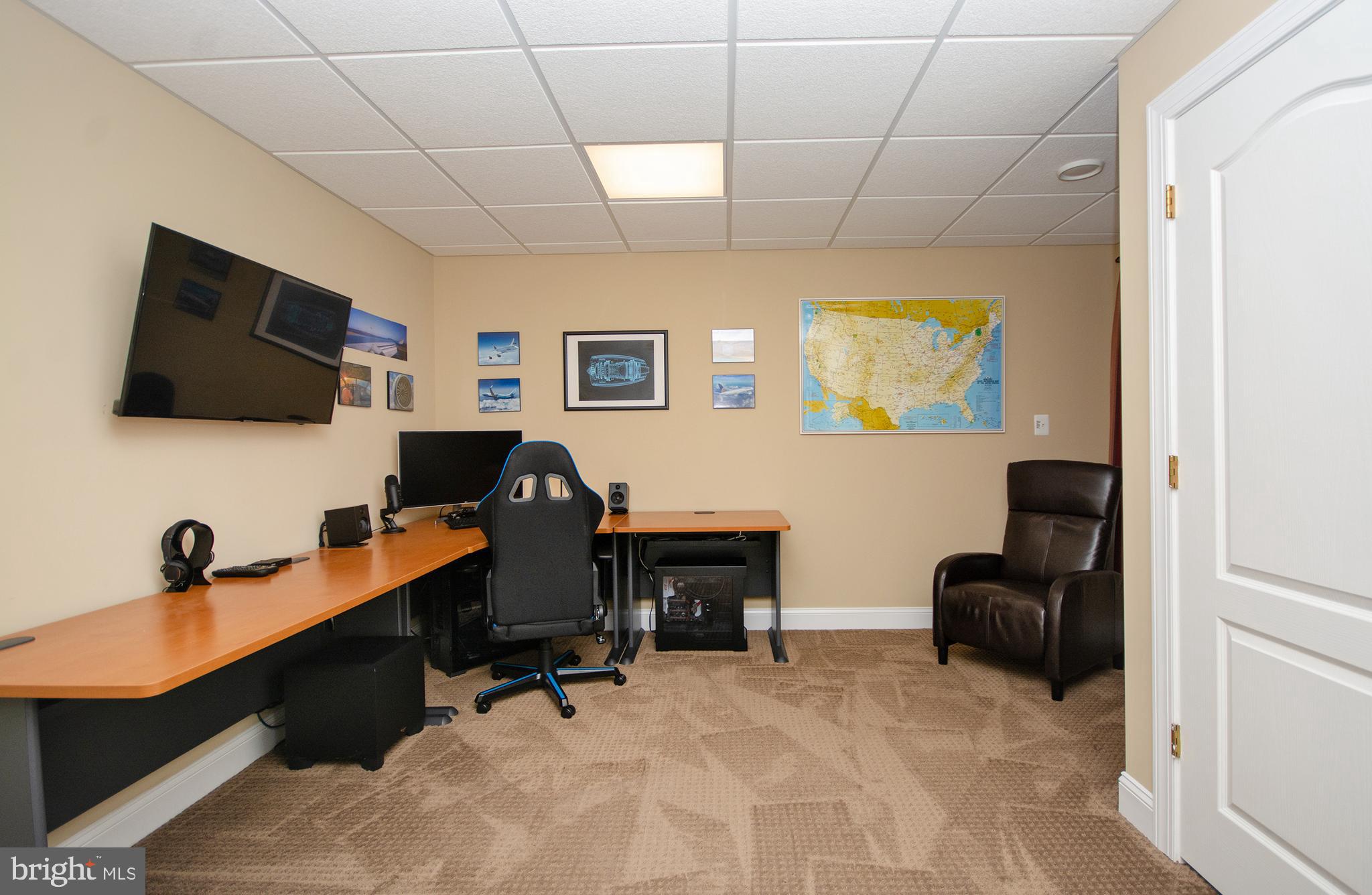 1412 Martin Meadows Drive Fallston, MD 21047 - Photo 28 of 41 Lower Level Office/Hobby Room