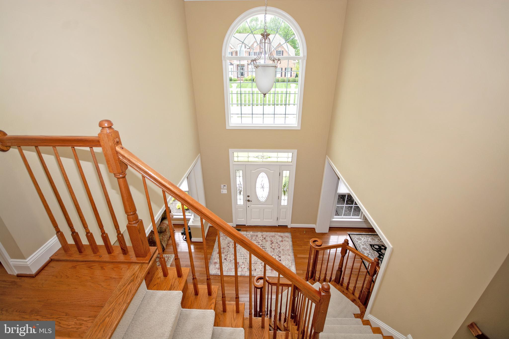 1412 Martin Meadows Drive Fallston, MD 21047 - Photo 7 of 41 Two story foyer with L Shaped Staircase