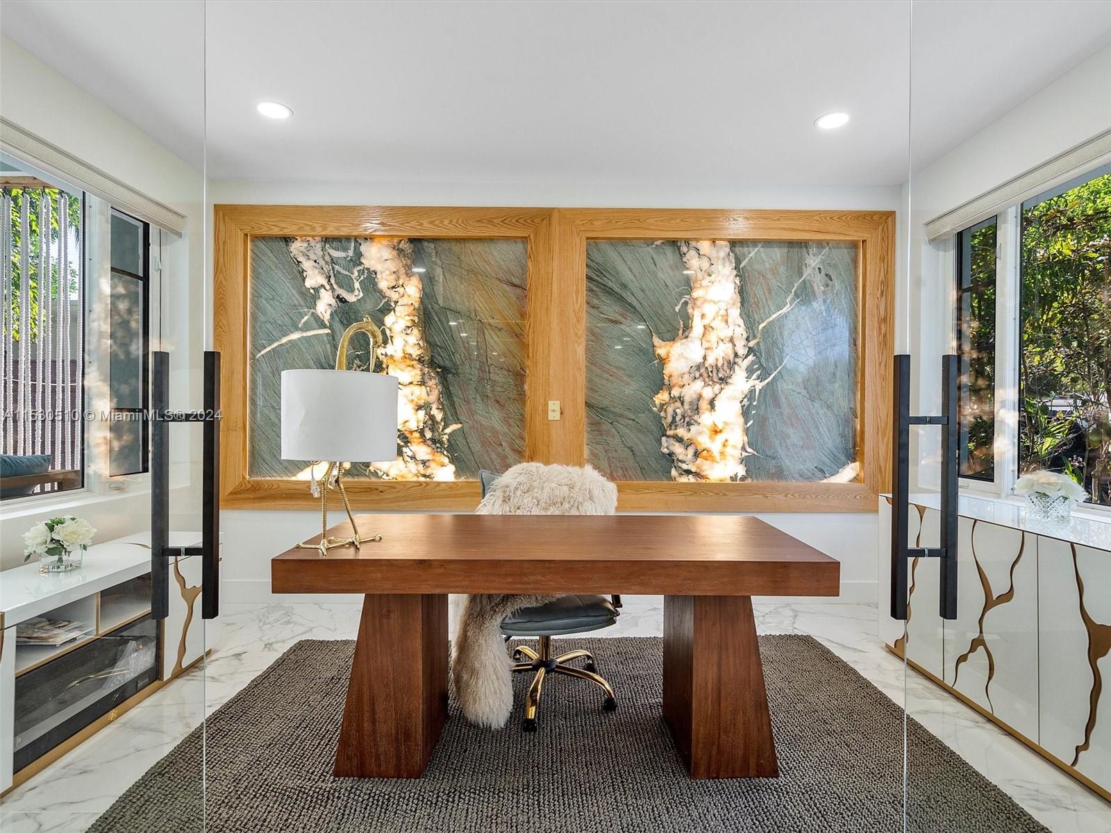 4431 Alton Road, Unit 1 Miami Beach, FL 33140 - Photo 7 of 60 a workspace with furniture and window