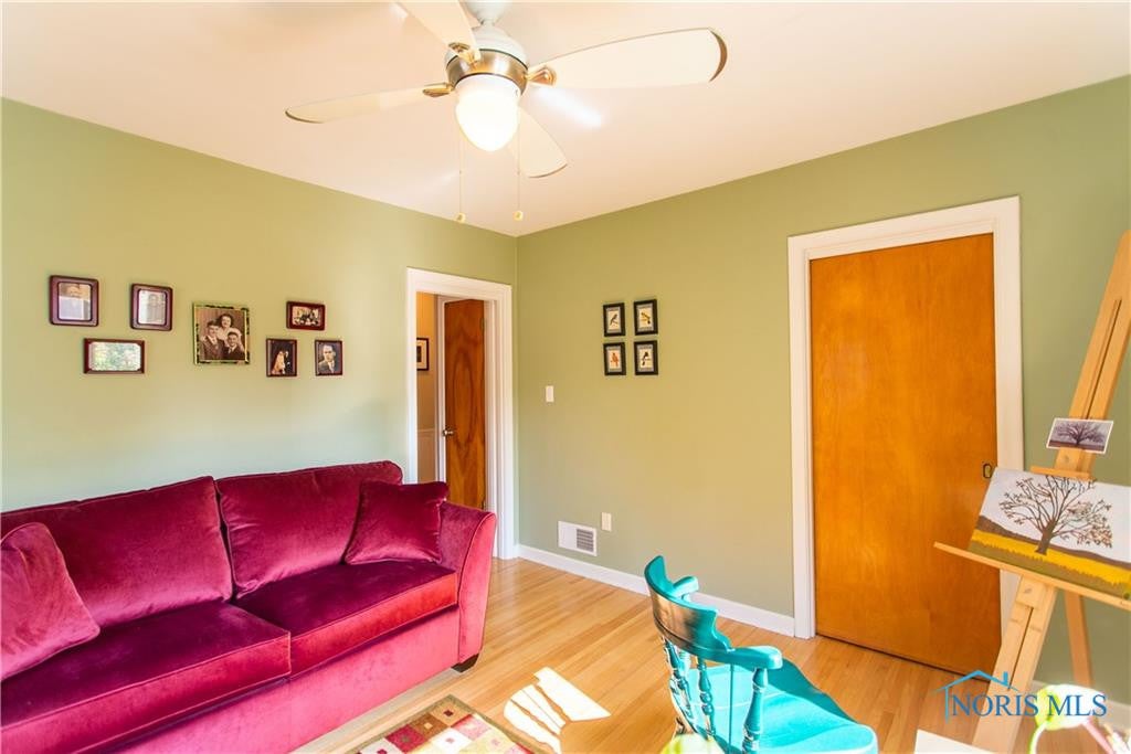 2435 Goddard Road Toledo, OH 43606 - Photo 22 of 35 SECOND BEDROOM HARDWOOD FLOORS