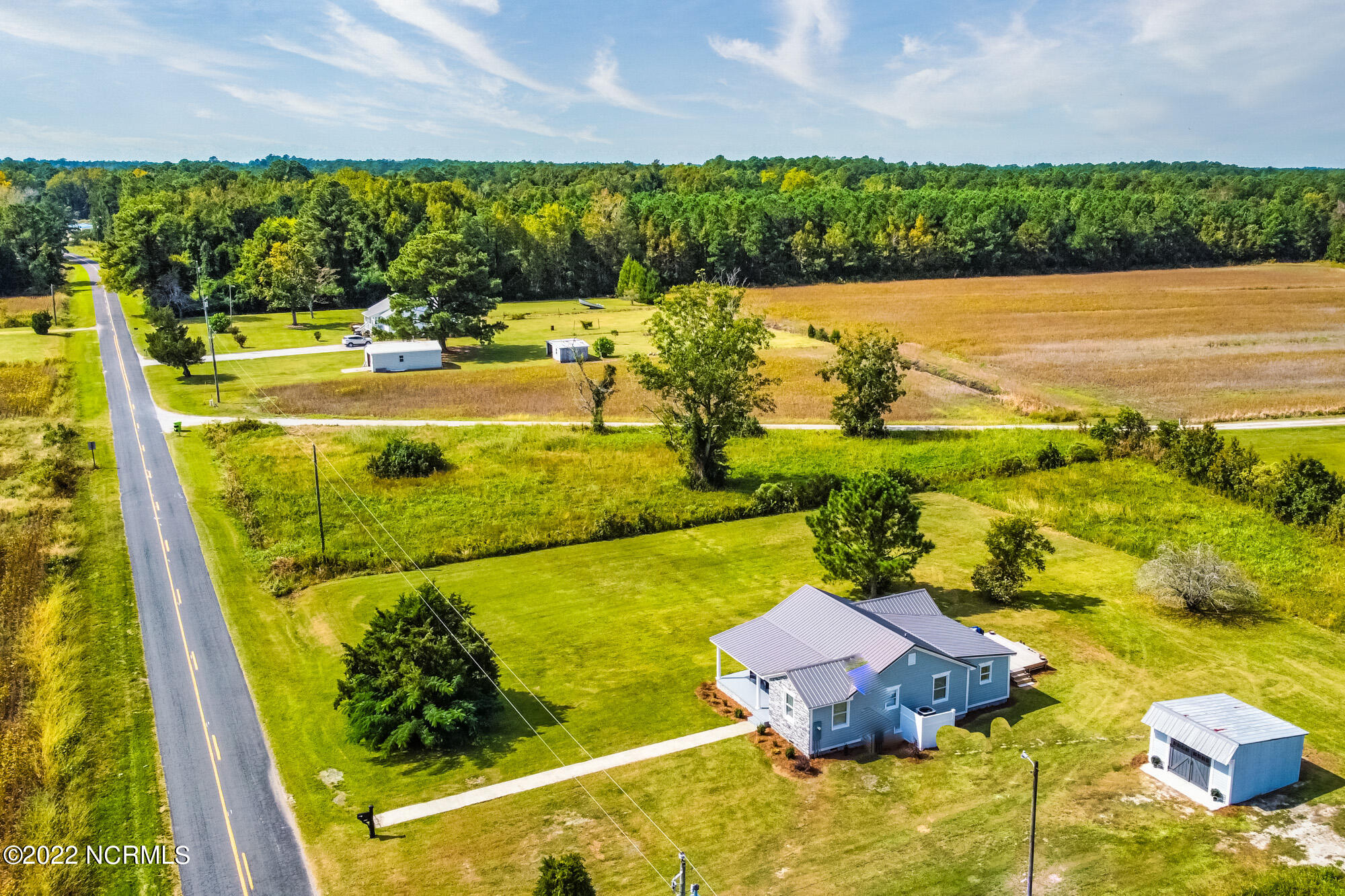 6891 Florence Road Merritt, NC 28556 - Photo 28 of 35 Aerial View