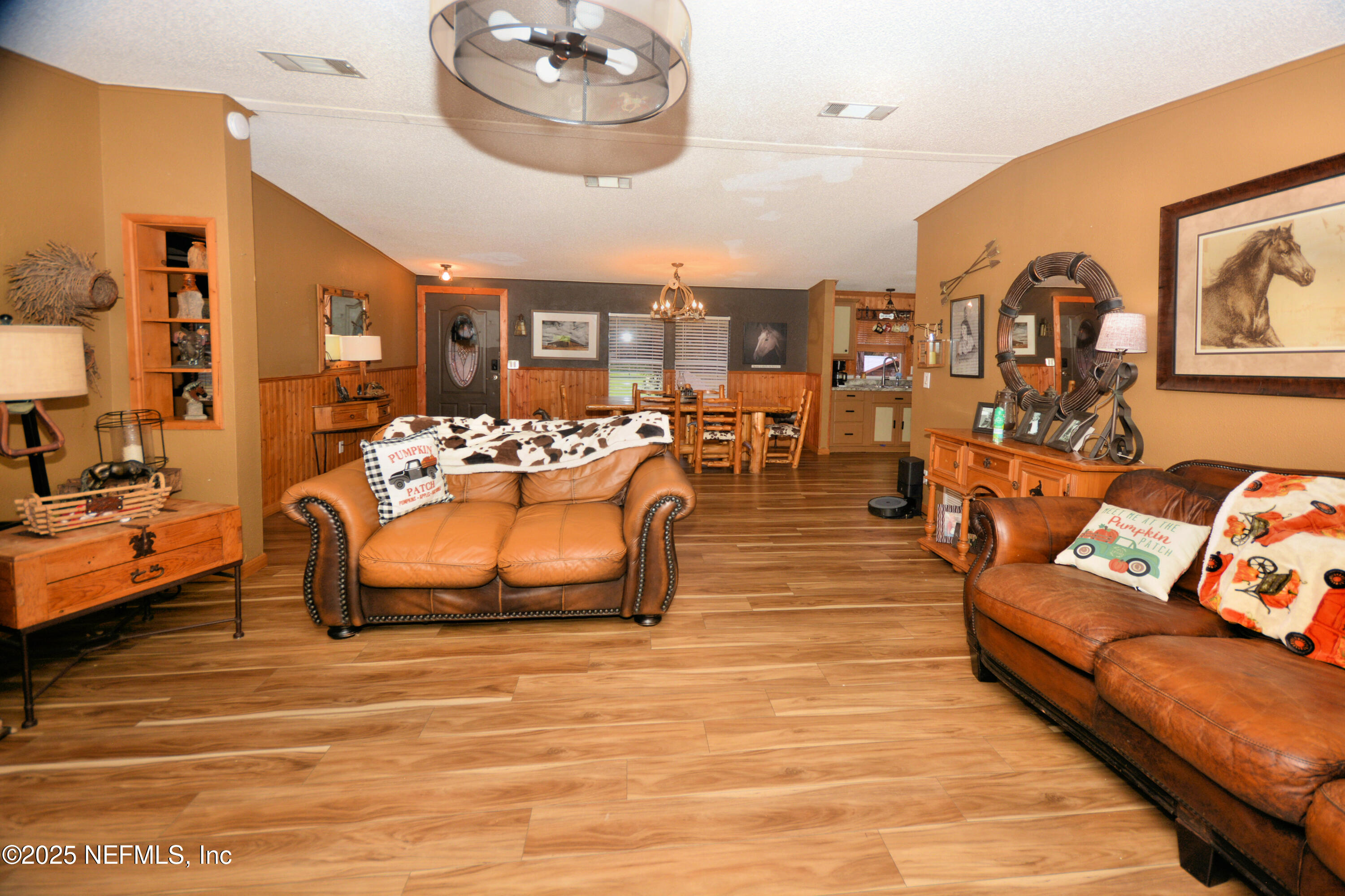 2241 Marlee Road South Jacksonville, FL 32259 - Photo 14 of 61 a living room with furniture kitchen view and large windows