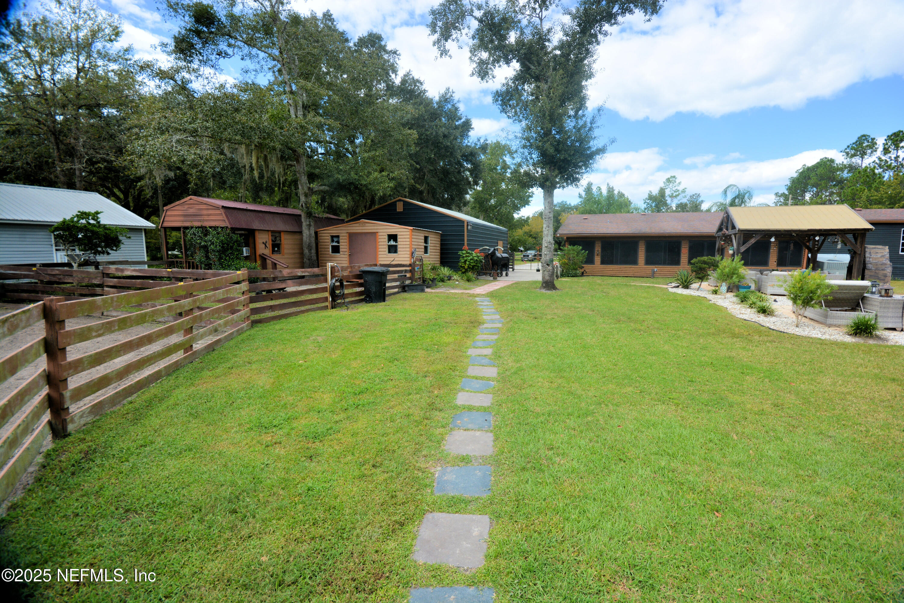 2241 Marlee Road South Jacksonville, FL 32259 - Photo 41 of 61 a front view of a house with garden