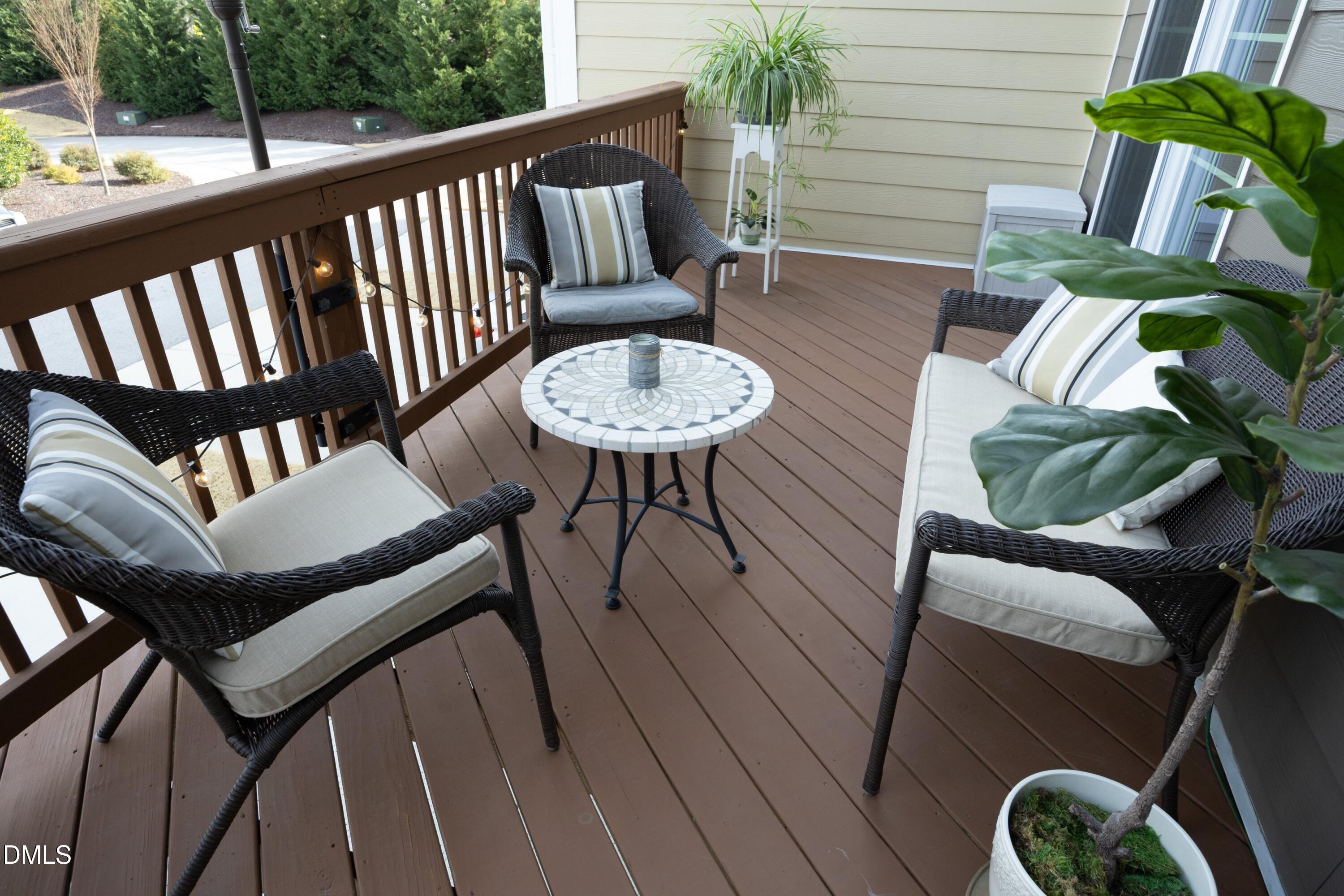 1091 Branch Line Lane Apex, NC 27502 - Photo 17 of 44 17Deck