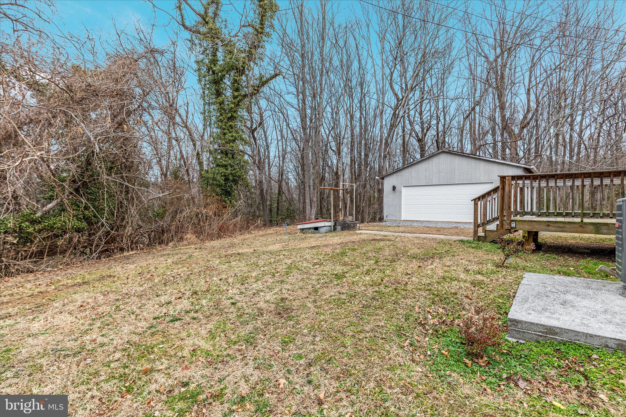 6533 Caledon Road King George, VA 22485 - Photo 23 of 32 a backyard of a house with lots of green space