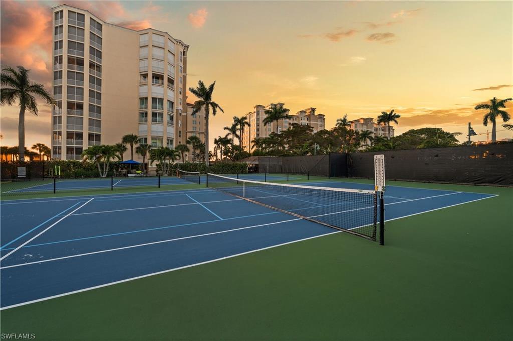 445 Dockside Drive, Unit A504 Naples, FL 34110 - Photo 45 of 50 a view of a tennis court