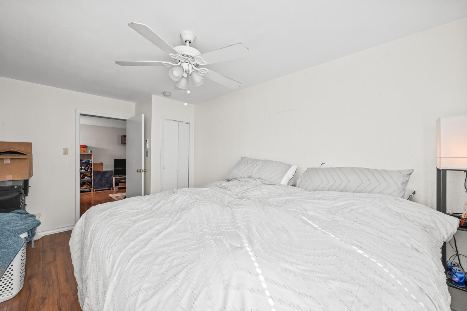 3310 24th Street Lubbock, TX 79410 - Photo 53 of 65 a large white bed in a white room
