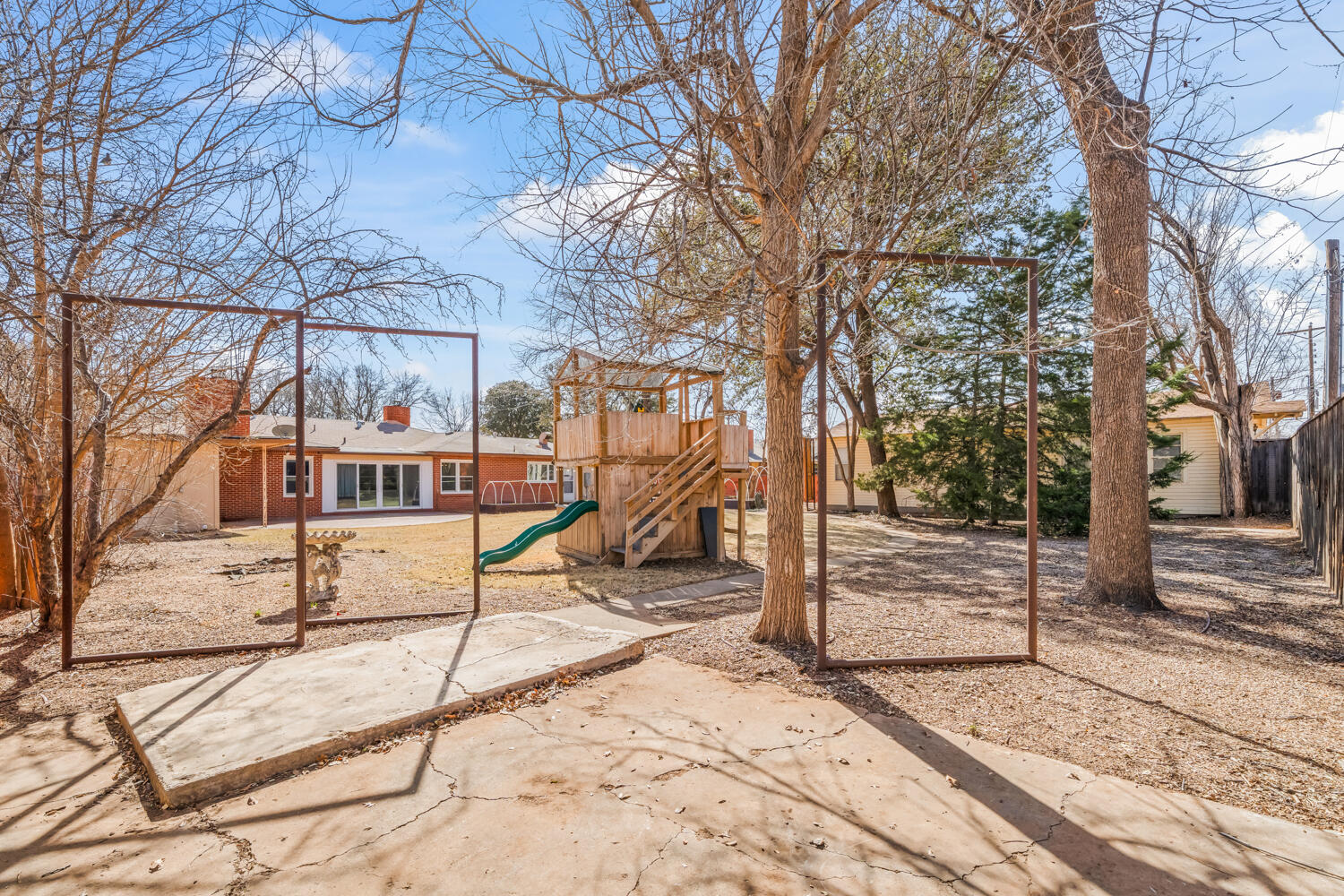 3310 24th Street Lubbock, TX 79410 - Photo 60 of 65 a view of a park with iron fence