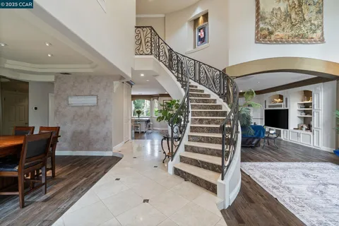 a view of entryway and hall