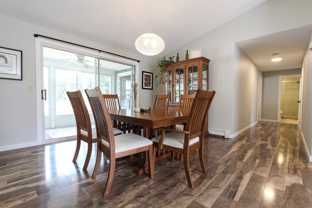 47 Foxglove Road Barnstable, MA 02632 - Photo 14 of 33 a view of a dining room with furniture and wooden floor
