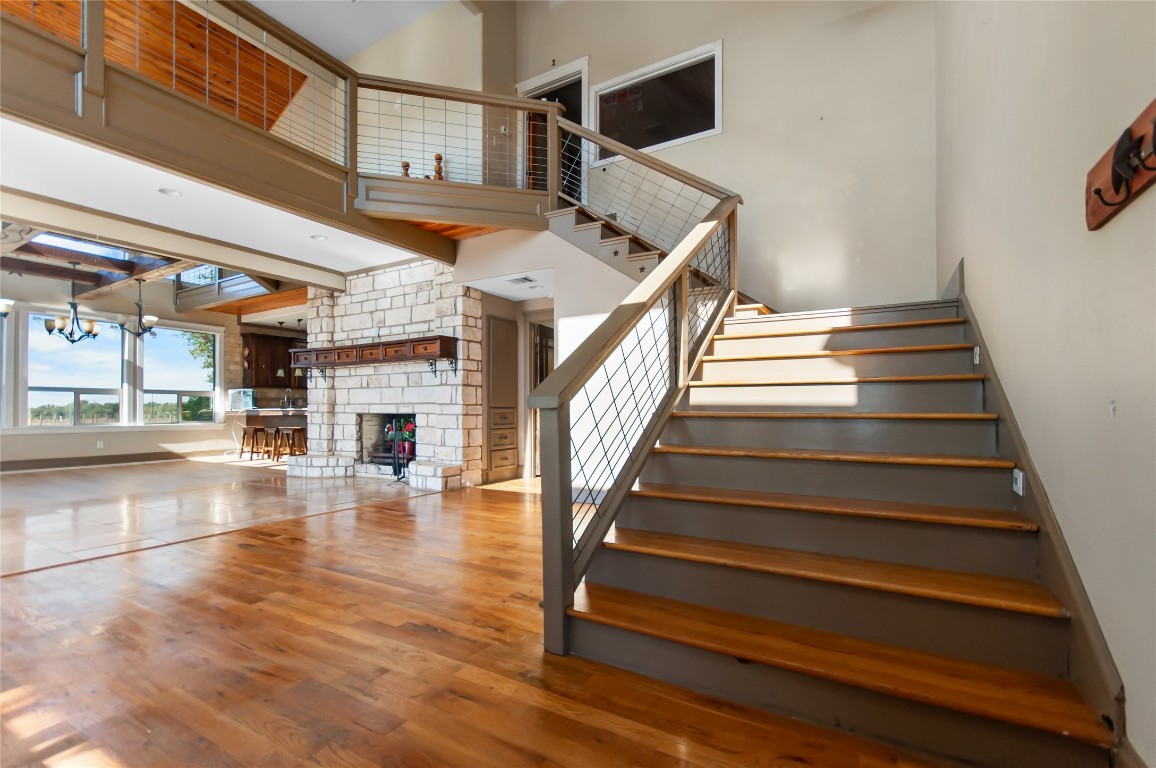 6588 Starks Road Mason, TX 76856 - Photo 20 of 40 a view of entryway and hall with wooden floor