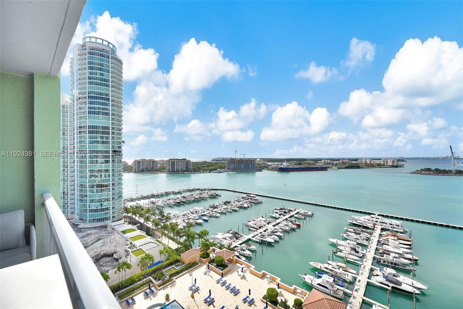 90 Alton Road, Unit 1908 Miami Beach, FL 33139 - Photo 36 of 57 a view of lake with green space