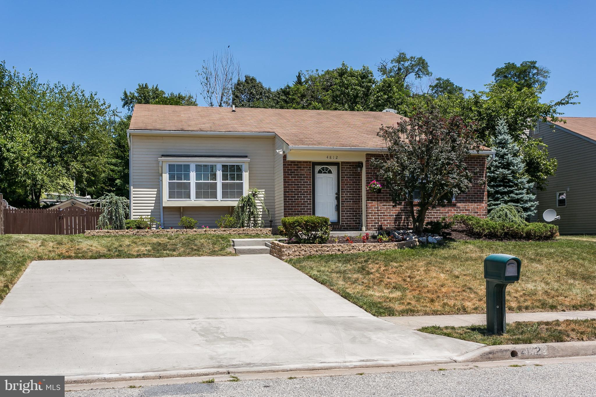 4812 Galley Road Baltimore, MD 21236 - Photo 1 of 30 a front view of a house with garden
