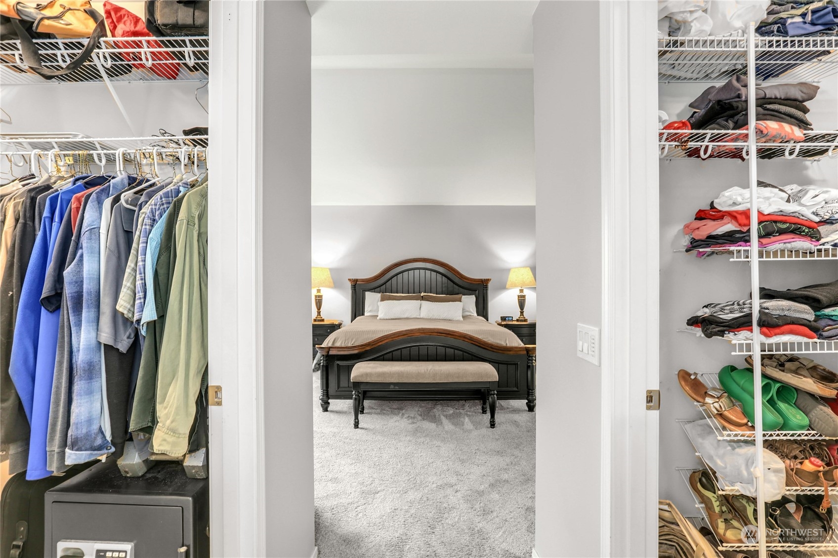 17309 106th Place Northeast Bothell, WA 98011 - Photo 23 of 39 a view of walk in closet with clothes and shoes