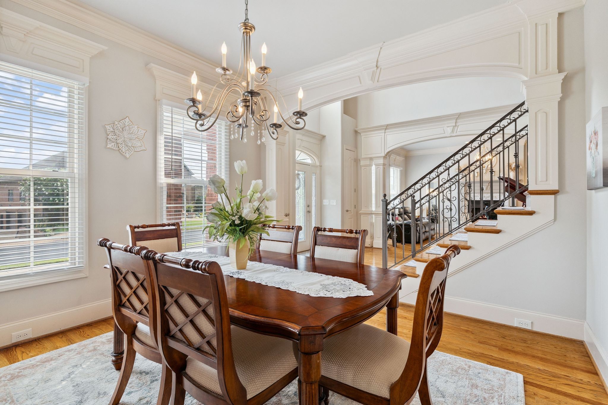 815 Stonebrook Drive Lebanon, TN 37087 - Photo 14 of 71 a view of a dining room with furniture window and wooden floor