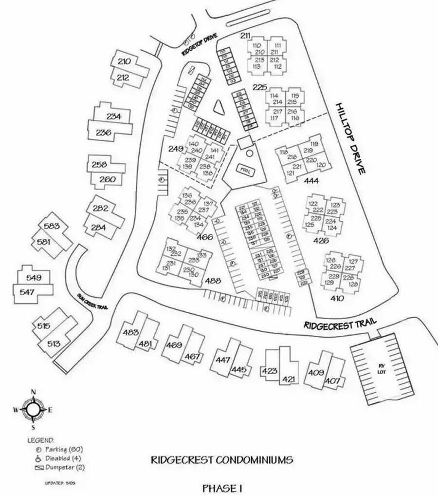 444 Ridgecrest Trail, Unit 119 Redding, CA 96003 - Photo 21 of 21 1-neighborhood-layout