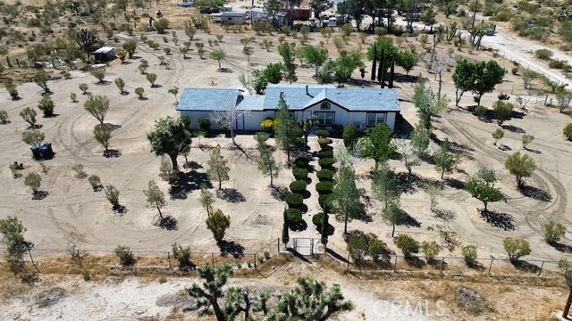 1011 Danbury Road Pinon Hills, CA 92372 - Photo 2 of 34 Aerial view of the front