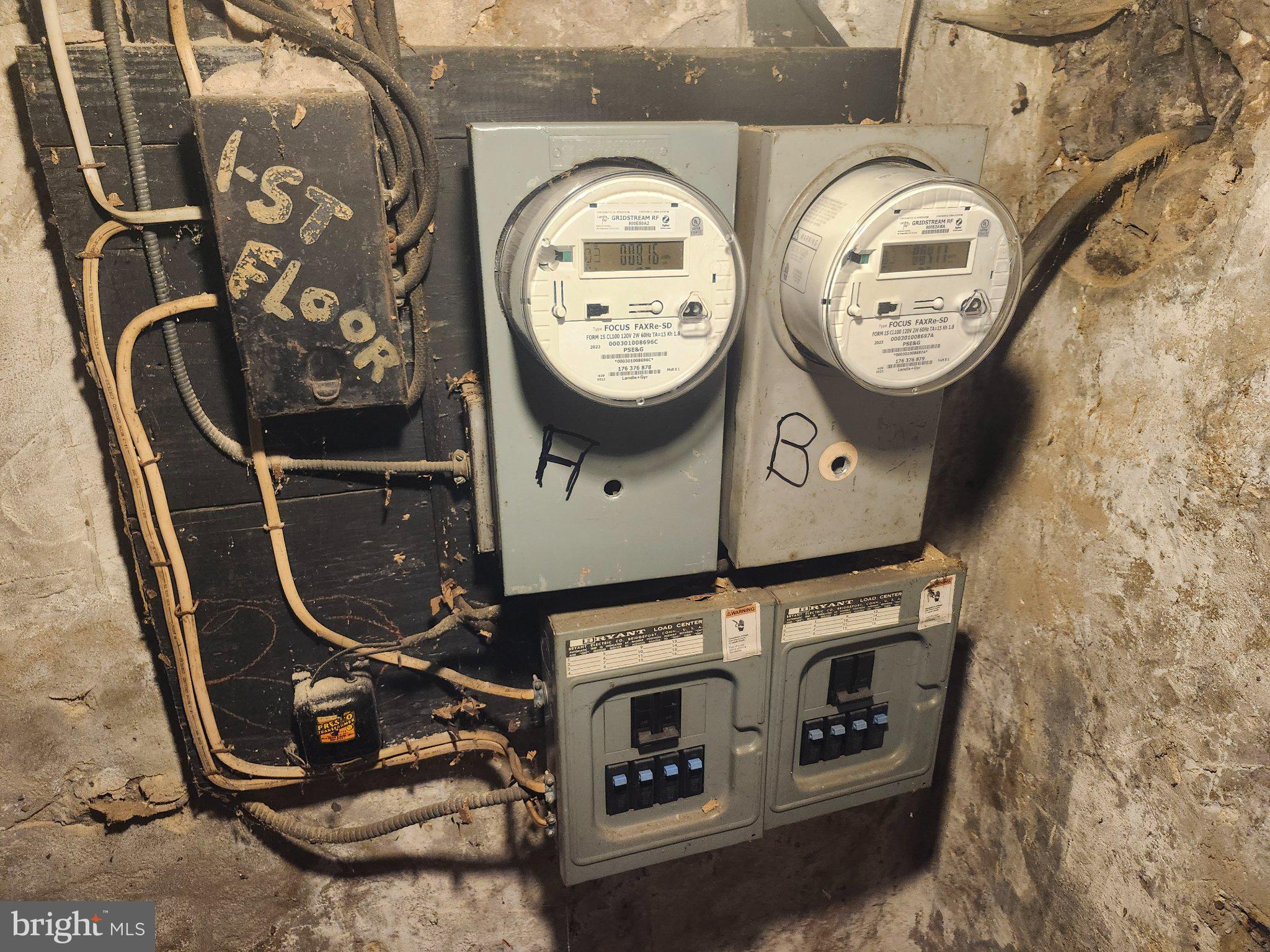 2154 Browning Road Pennsauken, NJ 08110 - Photo 12 of 19 Utility meters in a vintage setting.
