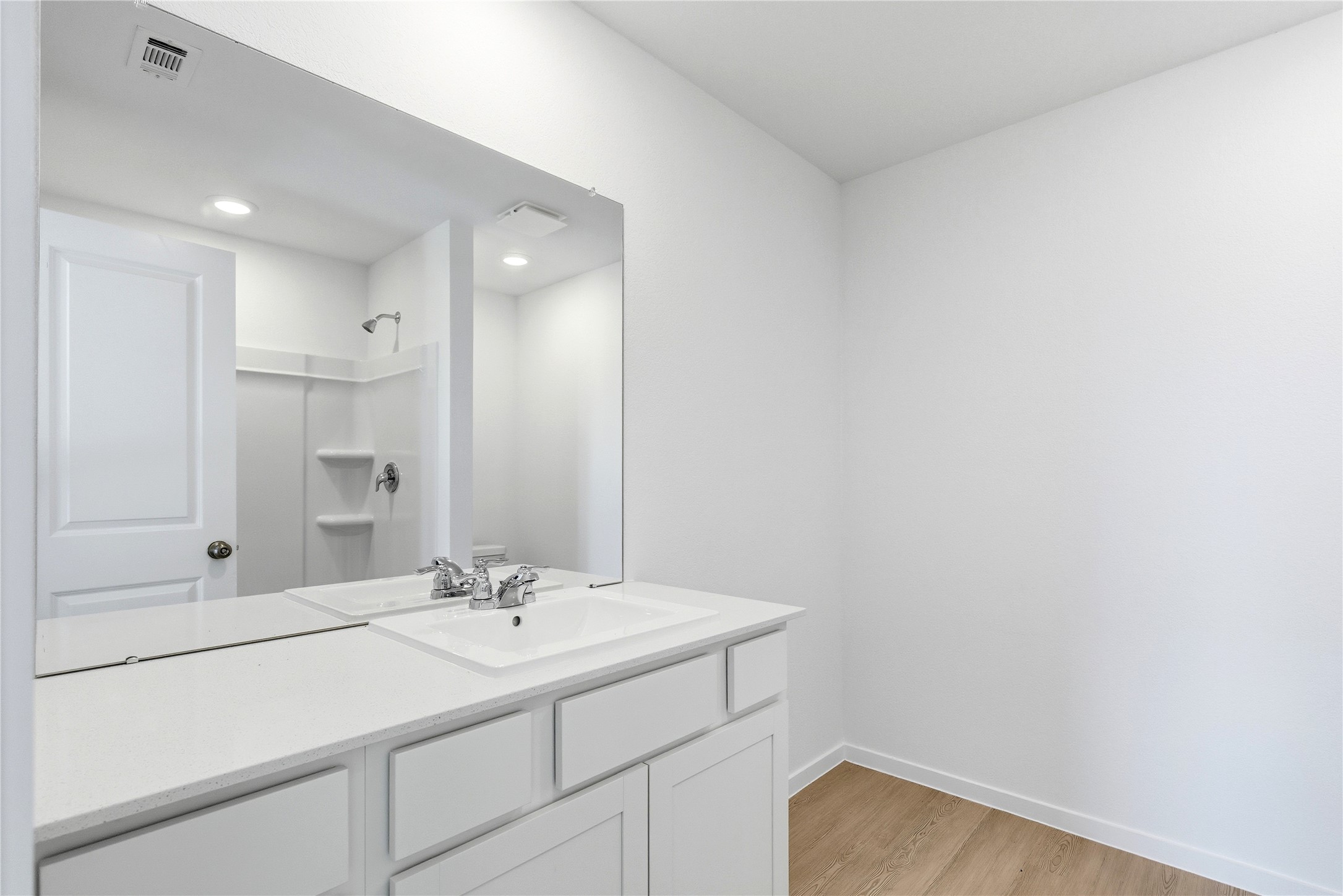 3029 Merganser Ridge Drive Katy, TX 77493 - Photo 16 of 42 a bathroom with a sink and a mirror