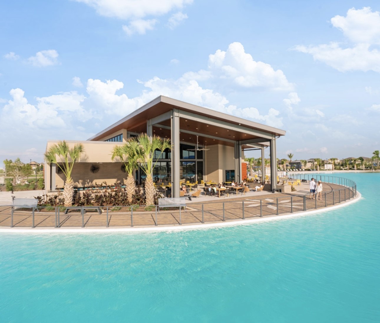3029 Merganser Ridge Drive Katy, TX 77493 - Photo 33 of 42 a view of a house with swimming pool and sitting area
