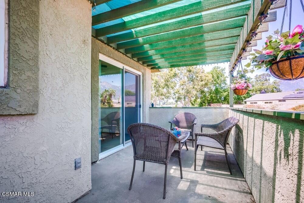 8328 Spring Desert Place, Unit E Rancho Cucamonga, CA 91730 - Photo 18 of 27 a view of porch with seating space