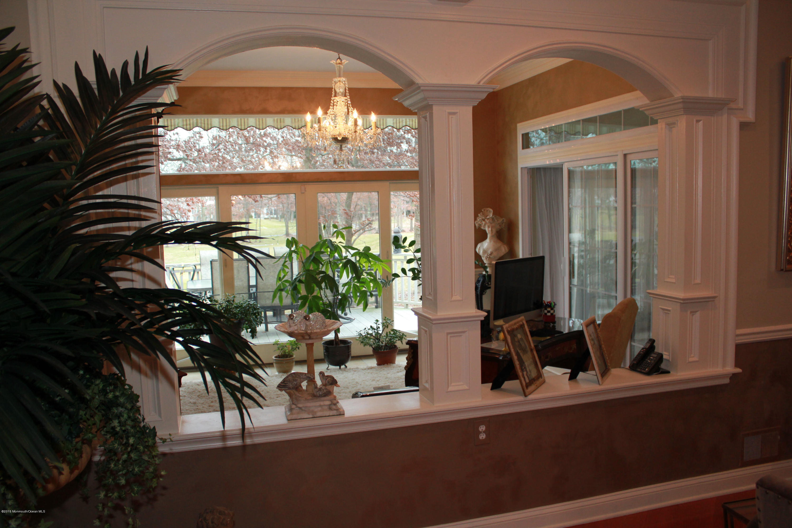 45 Congressional Road Jackson, NJ 08527 - Photo 26 of 74 View from Great room to Sunroom