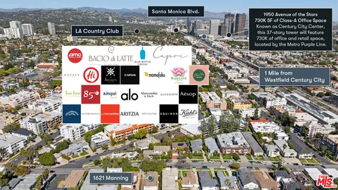 $2,475,000 | 1621 Manning Avenue, Los Angeles, CA 90024
