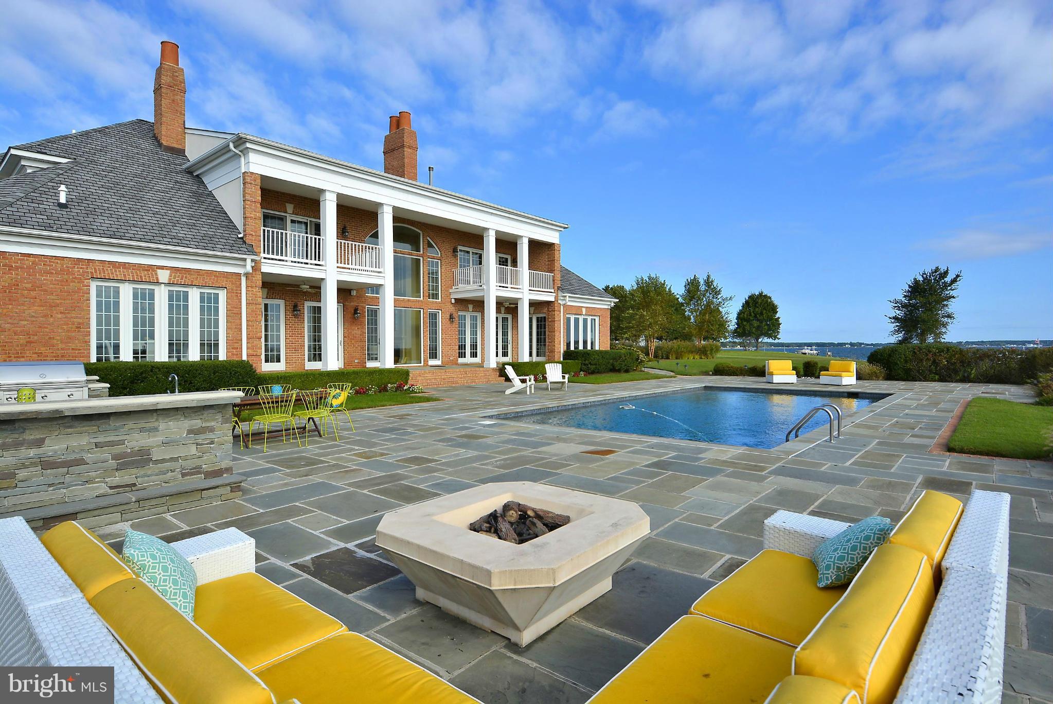 2925 Cox Neck Road East Chester, MD 21619 - Photo 15 of 30 a view of a house with pool