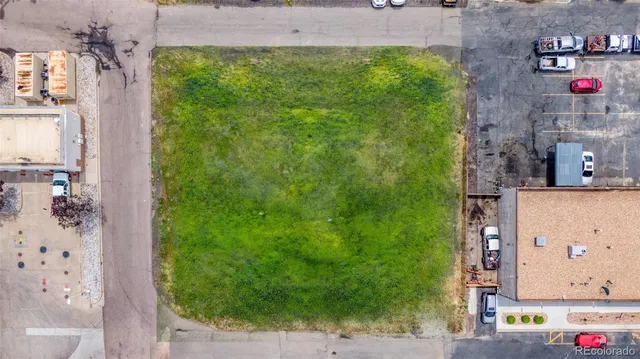 view of a city from a building