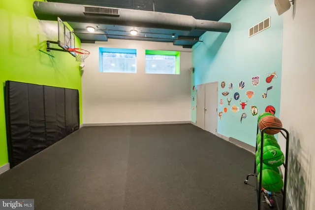 a view of storage and utility room