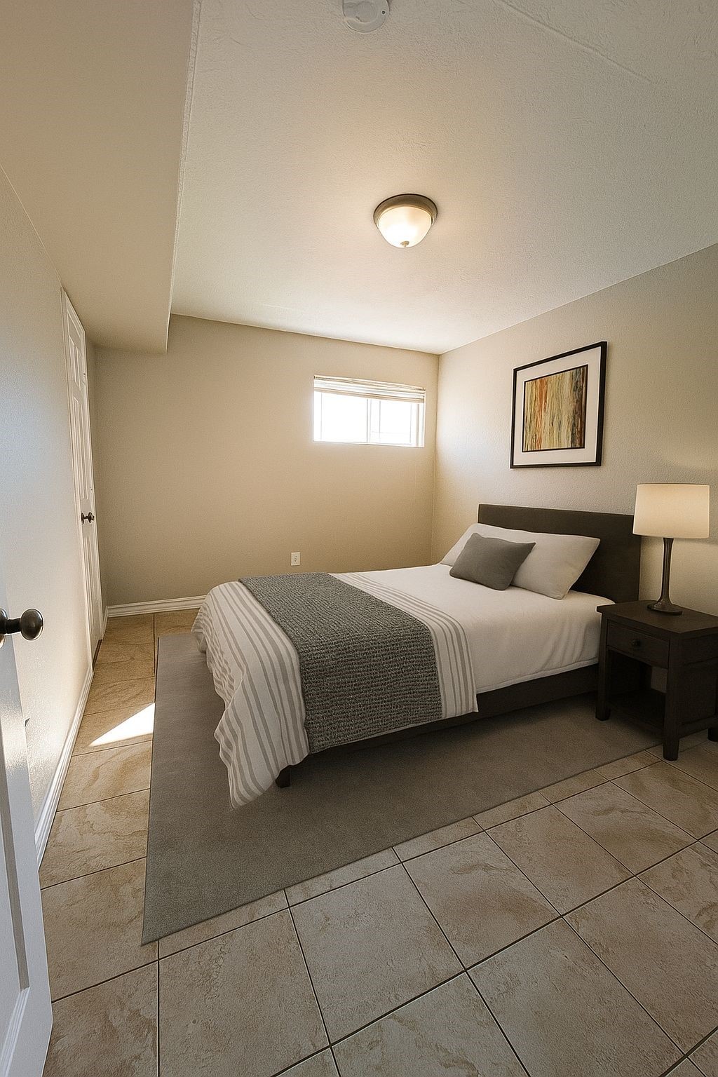 1102 Ann, Unit 1 Pasadena, TX 77506 - Photo 3 of 7 a bedroom with a bed and a couch