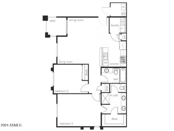 $1,600 | 22280 South 209th Way, Unit 2, Queen Creek, AZ 85142