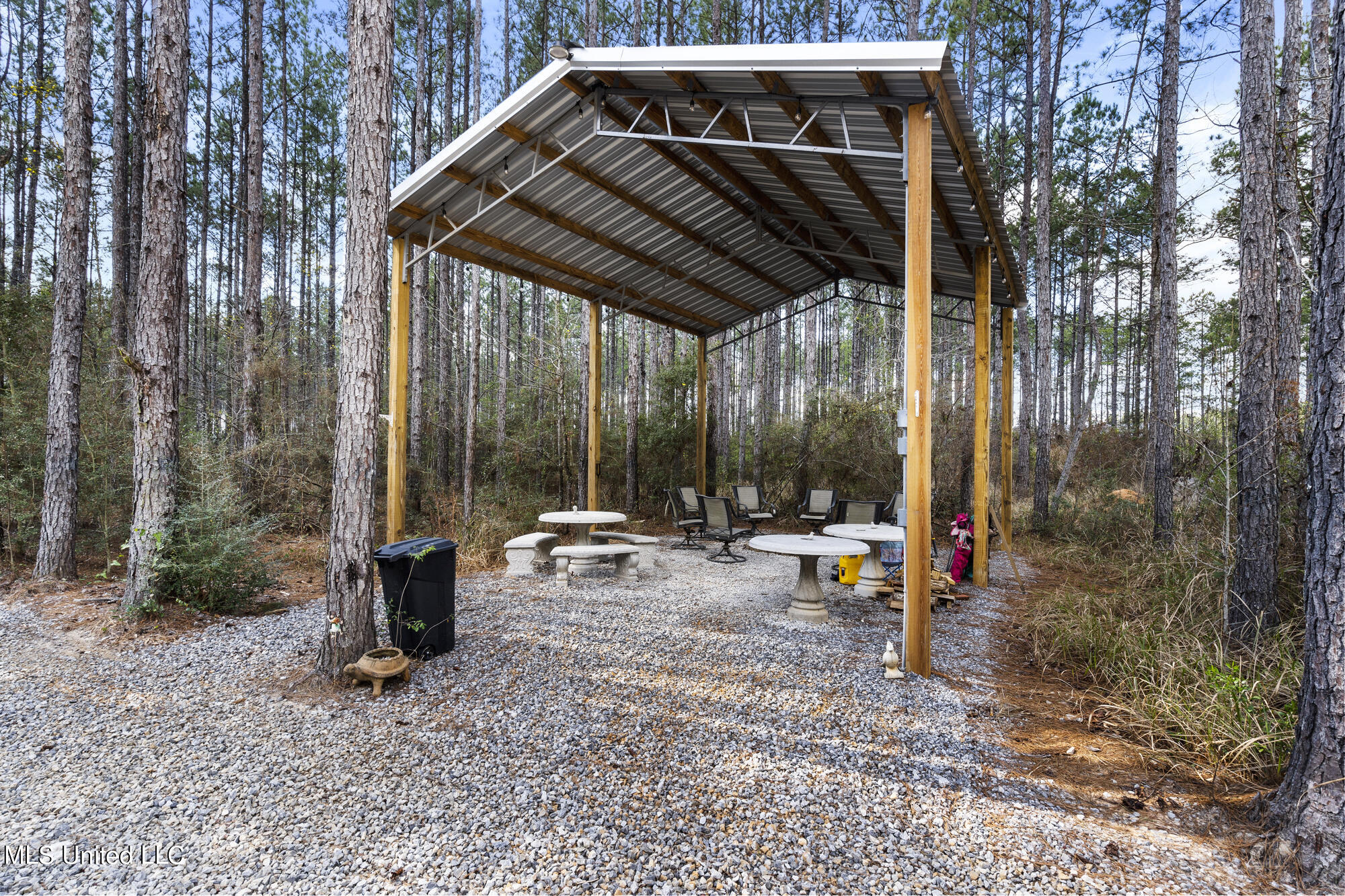 1189 Grain Elevator Road Lucedale, MS 39452 - Photo 27 of 44 covered bonfire area